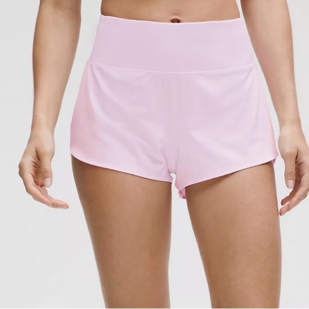 Lululemon Speed Up High-Rise Short 4" Pink size 8